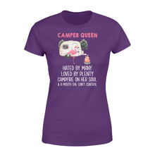 Load image into Gallery viewer, Camper queen Women&#39;s T-Shirt  - SPH51