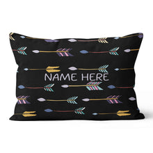 Load image into Gallery viewer, Colorful Archery Arrows Throw Pillow Best Customized Archery Cute Pillow TDM0894