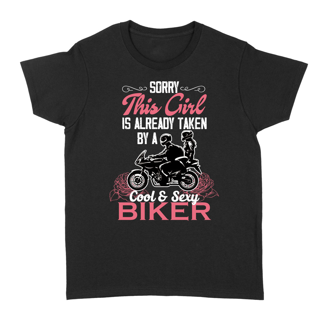 This Girl Is Already Taken By A Sexy Biker Funny Gift for Biker Wife Motorcycle Shirt for Her| NMS116 A01