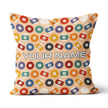 Load image into Gallery viewer, Personalized Billiard Balls Pillow Custom Throw Pillow Top Billiard Gift VHM0886