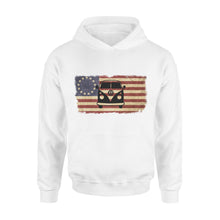 Load image into Gallery viewer, Campervan American flag shirt, camping shirt- 3DQ38