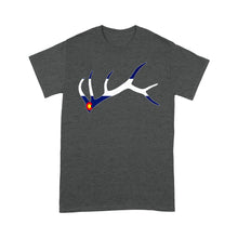 Load image into Gallery viewer, Colorado elk hunting horn standard t-shirt D03 NQS1114