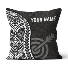 Load image into Gallery viewer, Personalized Tribal Target Archery Pillow Custom Pillow Top Archery Gift VHM0870