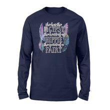 Load image into Gallery viewer, She has the soul of a Gypsy, the heart of a Hippie, the spirit of a Fairy Long sleeve shirts design bohemian styles - SPH57