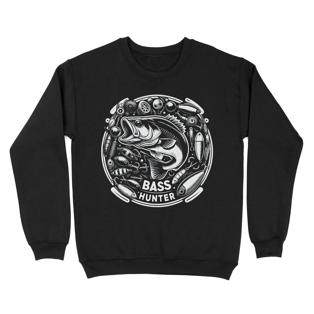 Sweatshirt - Fishing rules for bass hunter A55