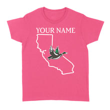Load image into Gallery viewer, Teal Hunting California Duck Hunting Waterfowl T-shirt - FSD1166