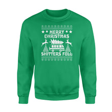 Load image into Gallery viewer, Merry Christmas Shitter Full - Standard Crew Neck Sweatshirt