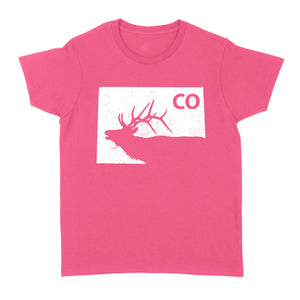 Colorado elk hunting women T-shirt gift for Elk hunter - FSD1247D08