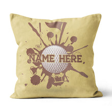 Load image into Gallery viewer, Vintage Golf Elements Custom Pillow Personalized Golf Gifts For Golfer LDT1204