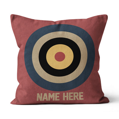 Personalized Archery Target Red Version Pillows, Best Archery Pillows TDM0868