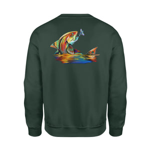 Redfish fishing shirt for men and women