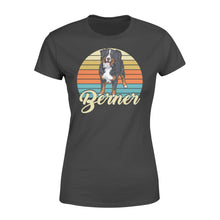 Load image into Gallery viewer, Custom name Berner dog personalized gift Women&#39;s T-shirt