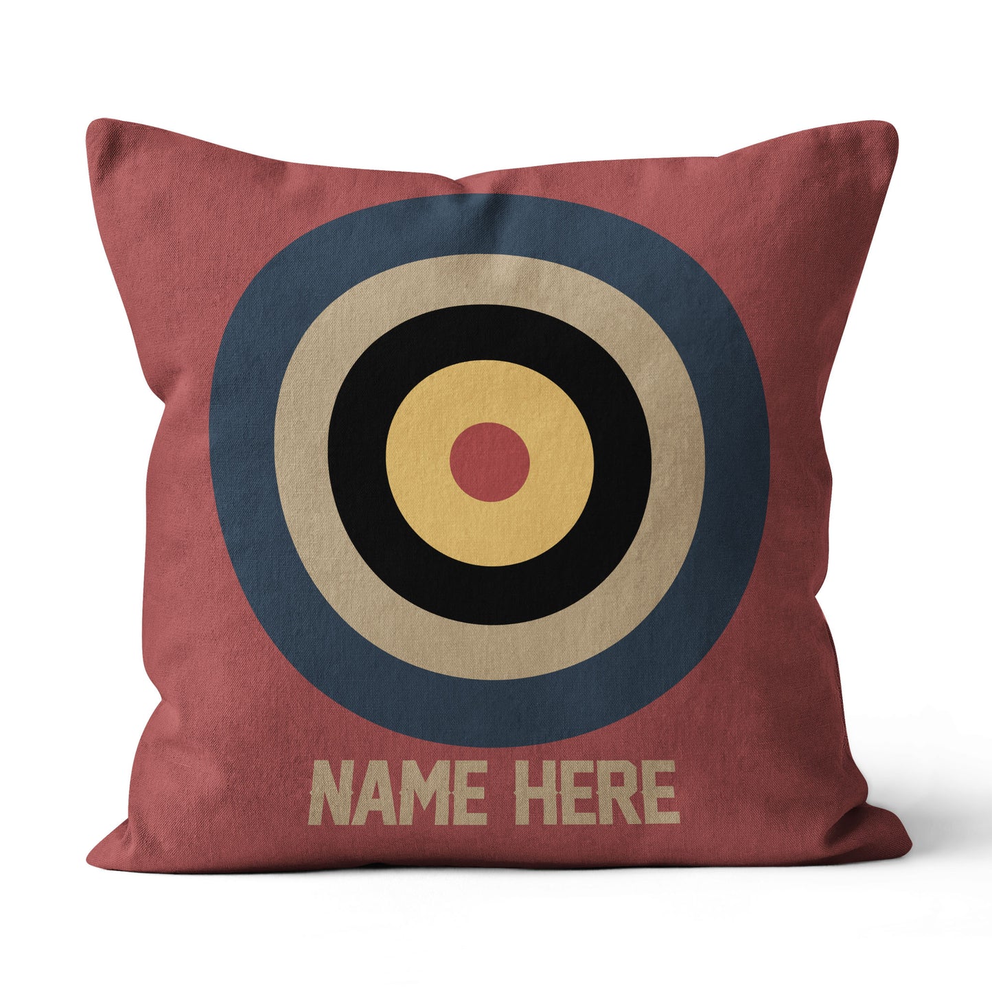 Personalized Archery Target Red Version Pillows, Best Archery Pillows TDM0868