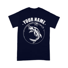 Load image into Gallery viewer, Custom name sturgeon fishing tattoos shirt Standard T-shirt - NQSD310