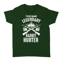 Load image into Gallery viewer, Rabbit Hunter customize name - Personalized gift Women&#39;s T-shirt - NQSD246