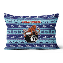 Load image into Gallery viewer, Personalized Pillows Funny Ball 8 Wave Pattern, Billiard Throw Pillows TDM0783