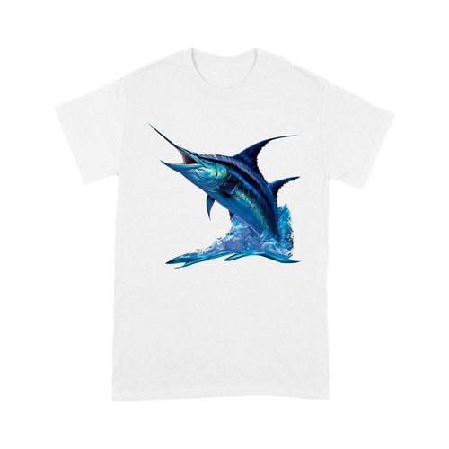 Blue Marlin Deep Sea Fishing T Shirts, Marlin Saltwater Fishing Shirt Offshore Fishing IPHW3895