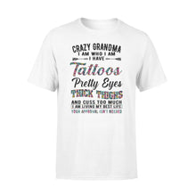 Load image into Gallery viewer, Crazy Grandma funny shirt, gift for grandma,grandmother NQS780 - Standard T-shirt