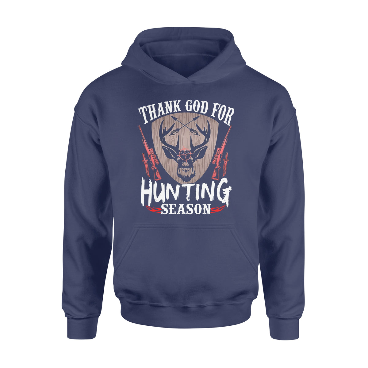 Thank God for Hunting season Standard Hoodie Hunting gift for Men, Women and Kid - FSD634