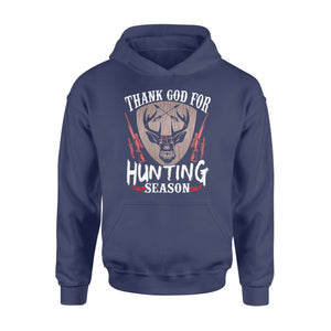 Thank God for Hunting season Standard Hoodie Hunting gift for Men, Women and Kid - FSD634