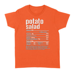 Potato salad nutritional facts happy thanksgiving funny shirts - Standard Women's T-shirt