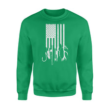 Load image into Gallery viewer, Hunting fishing US Flag shirts