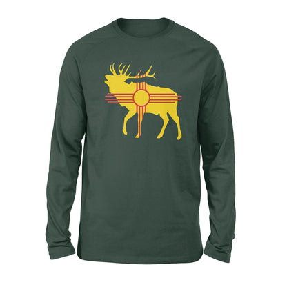 New Mexico Elk hunting Zia Symbol Long sleeve - FSD1181