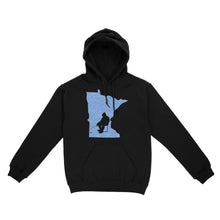 Load image into Gallery viewer, Minnesota Ice Fishing Shirts, Winter Fishing Minnesota State Love Fishing Hoodie - FSD2927 D06