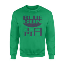 Load image into Gallery viewer, Blue sun - Standard Crew Neck Sweatshirt