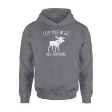 Load image into Gallery viewer, Live Free or Die New Hampshire - Standard Hoodie D03