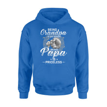 Load image into Gallery viewer, Being Grandpa is an honor, being papa is priceless NQS774 D06 - Standard Hoodie
