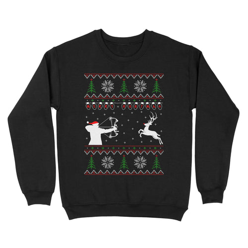 Merry Huntmas Deer hunting Christmas gifts sweater Sweatshirt - FSD3524 D02