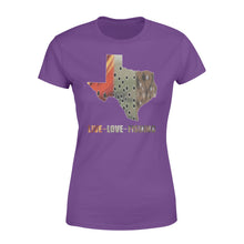 Load image into Gallery viewer, Texas slam live love fishing Texas map - Standard Women&#39;s T-shirt