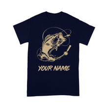 Load image into Gallery viewer, Custom Bass Fishing T Shirts, Personalized Fishing Shirts FFS - IPHW452