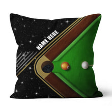 Load image into Gallery viewer, Customized Funny Billiard Pool Table Decoration Pillow, Billiard Pillows TDM0829