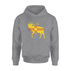 New Mexico Elk hunting Zia Symbol Hoodie - FSD1181