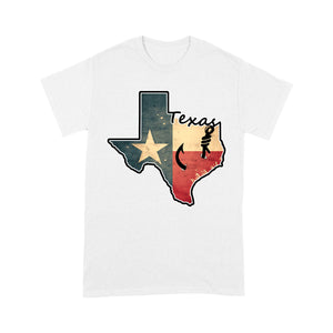 Texas fishing t shirt with Texas flag for fisherman Texas fishing forum A234
