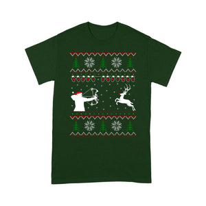 Merry Huntmas Deer hunting Christmas gifts T-shirt - FSD3524 D02