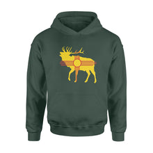 Load image into Gallery viewer, New Mexico Elk hunting Zia Symbol Hoodie - FSD1181