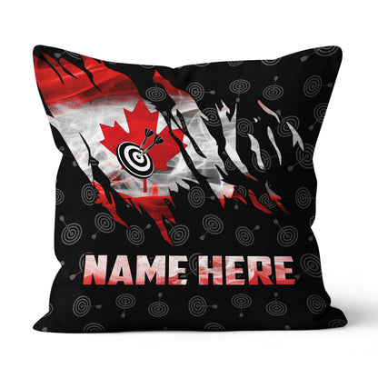 Smoke Canada Flag Custom Darts Pillow Patriotic Personalized Darts Gifts LDT1181