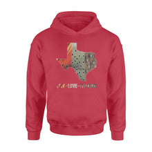 Load image into Gallery viewer, Texas slam live love fishing Texas map - Standard Hoodie