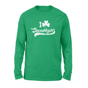 Clover Shenanigans Funny Irish Clover St Saint Patricks Day - Standard Long Sleeve