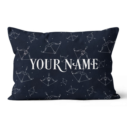 Personalized 3D Black Bow Arrow Archery Pillow Custom Archery Gift Ideas VHM0873