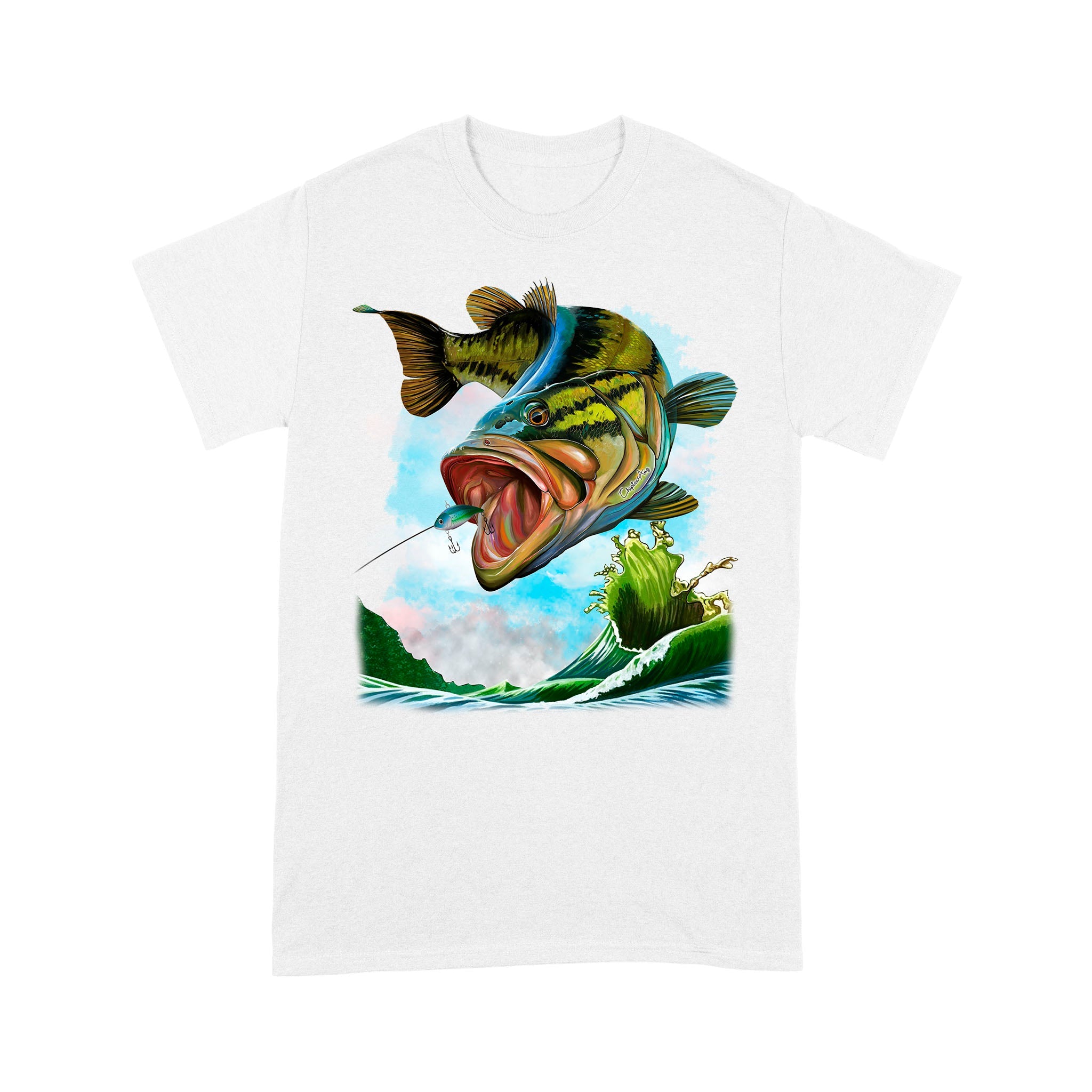 Bass Fishing T Shirt, Fishing Shirt, Bass Fishing wear, Bass Tee