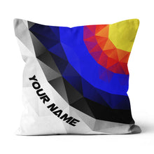 Load image into Gallery viewer, Personalized 3D Target Archery Throw Pillow Custom Pillow Archery Gifts VHM0875