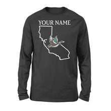 Load image into Gallery viewer, Teal Hunting California Duck Hunting Waterfowl Long sleeve - FSD1166