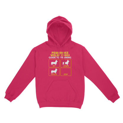 Pembroke Welsh Corgi Standard Hoodie | Funny Guide to Training dog - FSD2409D08