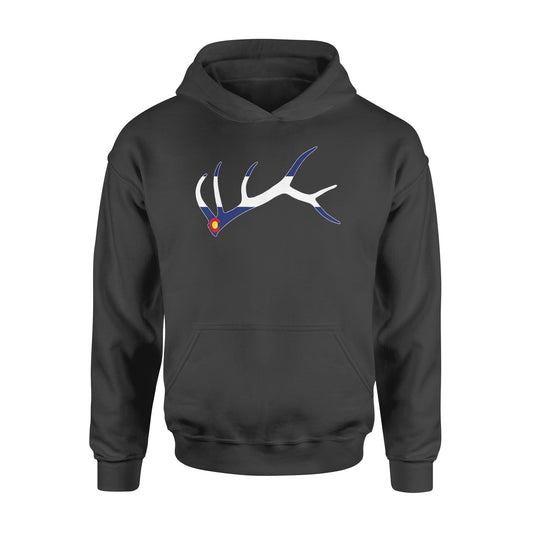 Colorado elk hunting horn NQS1114 D03 - Standard Hoodie