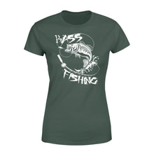 Load image into Gallery viewer, Bass fishing fly fishing - Standard Women&#39;s T-shirt