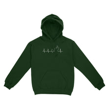 Load image into Gallery viewer, Men’s Rabbit hunting Shirt, Rabbit Pulse Heartbeat Hoodie - FSD3787 D06